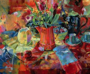 Sienna csokor alkotó: Peter Graham (Contemporary)