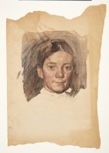 A művész feleségének, Elise-nek portréja alkotó: Peter Hansen