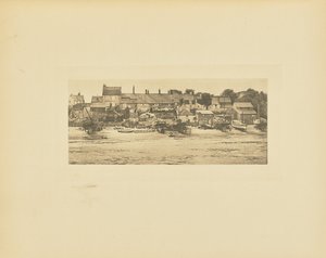 Egy sarok Old Yarmouthban alkotó: Peter Henry Emerson