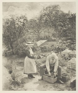 A kert vége (Suffolk) alkotó: Peter Henry Emerson