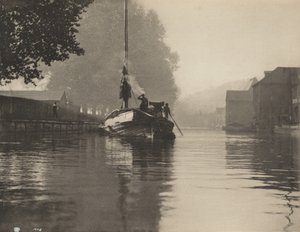 Ködös reggel Norwichban alkotó: Peter Henry Emerson