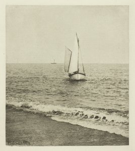 Egy suffolki garnélarák "Partra jön" alkotó: Peter Henry Emerson