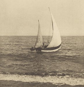 A Suffolk Shrimper "Going Off" alkotó: Peter Henry Emerson