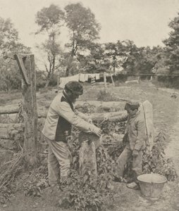 A Grindstone-ban – A Suffolk Farmyard alkotó: Peter Henry Emerson