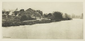 Brickfield on the River Bure (Norfolk) alkotó: Peter Henry Emerson