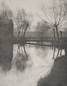 Gyaloghíd Chingford közelében alkotó: Peter Henry Emerson
