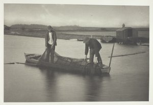 Az angolna-háló felvétele alkotó: Peter Henry Emerson