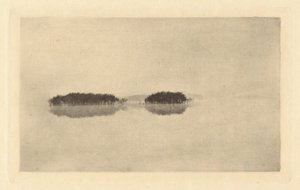 A Lone Lagoon, 1895-ben vagy az előtt. alkotó: Peter Henry Emerson