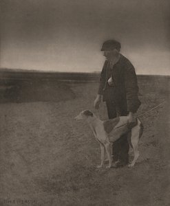Az orvvadász - Egy nyúl, 1888 (fotó) alkotó: Peter Henry Emerson