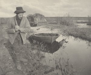 A nádas vontatása,1886 (fotó) alkotó: Peter Henry Emerson