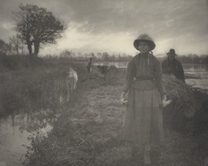Poling a Marsh Hay
