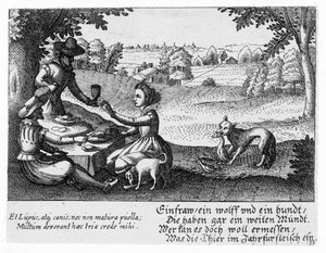 Piknik, 1650 körül alkotó: Peter I Rollos