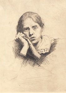 A feleségem portréja alkotó: Peter Vilhelm Ilsted