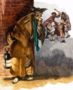 Nightwatchman megfigyel egy rablást alkotó: Peter Jackson