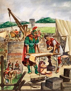 Hadrianus császár ellenőrzi a munkát alkotó: Peter Jackson