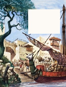 Kereskedelmi hajó kirakodása alkotó: Peter Jackson
