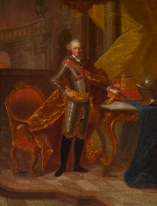 Károly Theodore nádor gróf 1724-1799 bajor választófejedelem portréja.