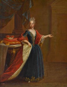 Ausztriai Mária Antónia 1669-1692 bajor választónő portréja.