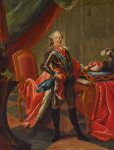 Maximilian III József 1727-1777 bajor választófejedelem portréja. alkotó: Peter Jacob Horemans