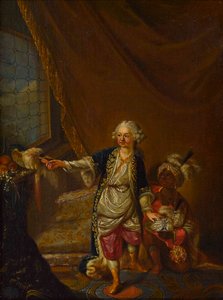 Maximilian IV. József bajor választófejedelem 1756-1825 portréja.