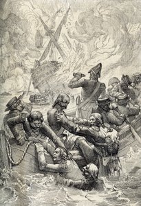 Egyiptom expedíciója: Kelet megsemmisítése a nílusi csatában (aboukir-i csata) 1798 augusztusában (aboukir-i csata: L