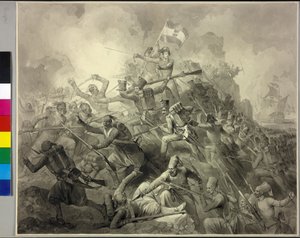 Saida meghódítása alkotó: Peter Johann Nepomuk Geiger