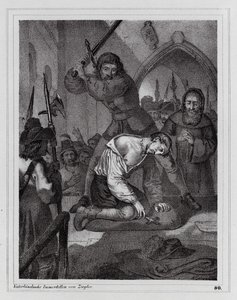 Reinstein-Tattenbach grófjának kivégzése alkotó: Peter Johann Nepomuk Geiger
