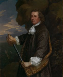 Lowestoft zászlósai: Sir Christopher Myngs ellentengernagy alkotó: Peter Lely