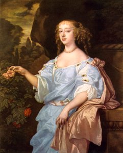 Henrietta Boyle, Rochester grófnője, 1660-as évek. alkotó: Peter Lely