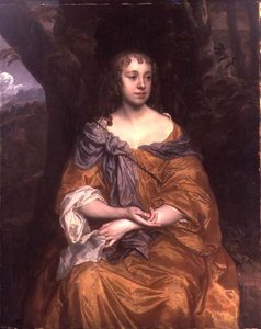 Miss Wharton (olaj, vászon) alkotó: Peter Lely