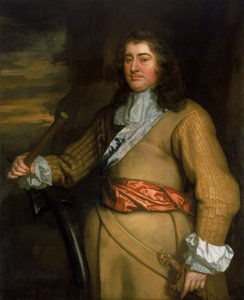George Monck (1608-1670), Albemarle első hercegének portréja. Olaj, vászon alkotó: Peter Lely