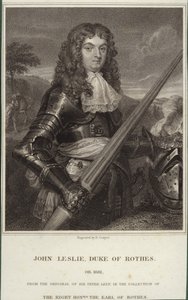 John Leslie, Rothes hercegének portréja alkotó: Peter Lely