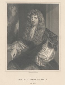 Lord William Russell portréja, metszette H. Robinson alkotó: Peter Lely