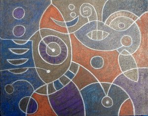 SZERVES TÚLFOLYÁS.2020 alkotó: Peter McClure