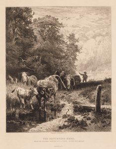 A visszatérő csorda alkotó: Peter Moran