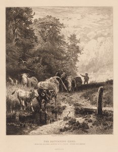 A visszatérő csorda c. 1885.