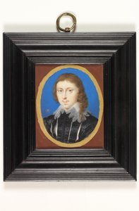 Edmund Waller (akvarell pergamen)