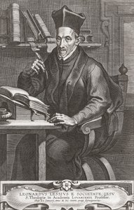 Leonardus Lessius, portré. alkotó: Peter Paul (after) Rubens
