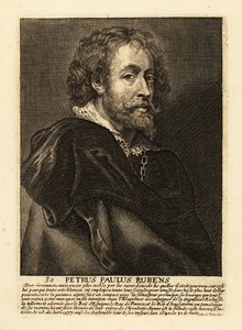Sir Peter Paul Rubens flamand művész és diplomata portréja alkotó: Peter Paul (after) Rubens