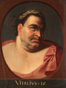Vitellius (Aulus Vitellius Germanicus Emperor Augustus) Empereur Romain (15-69) - Vitellius császár par Rubens, Péter Pál