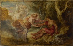 Aurora elrabolja Cephalust, 1636 körül alkotó: Peter Paul Rubens