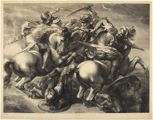 Anghiari csatája alkotó: Peter Paul Rubens