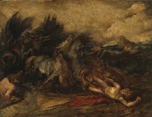 Hippolytus halála alkotó: Peter Paul Rubens