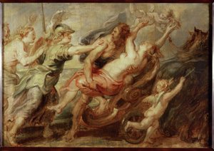Proserpine megerőszakolása alkotó: Peter Paul Rubens