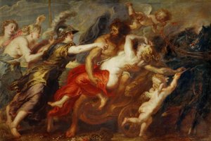 Proserpine megerőszakolása alkotó: Peter Paul Rubens