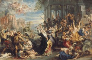 A betlehemi gyermekgyilkosság alkotó: Peter Paul Rubens