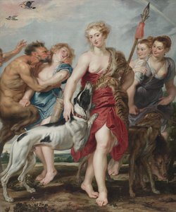 Diana és nimfái vadászatra indulnak, 1615 körül alkotó: Peter Paul Rubens