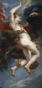 Ganymedes elrablása. 1636-38 alkotó: Peter Paul Rubens