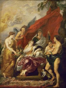 Lajos születése XIII alkotó: Peter Paul Rubens