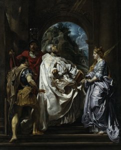 Szent Gergely, Maurus, Papianus és Domitilla alkotó: Peter Paul Rubens